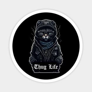 Cat Thug Life It Chose me Magnet